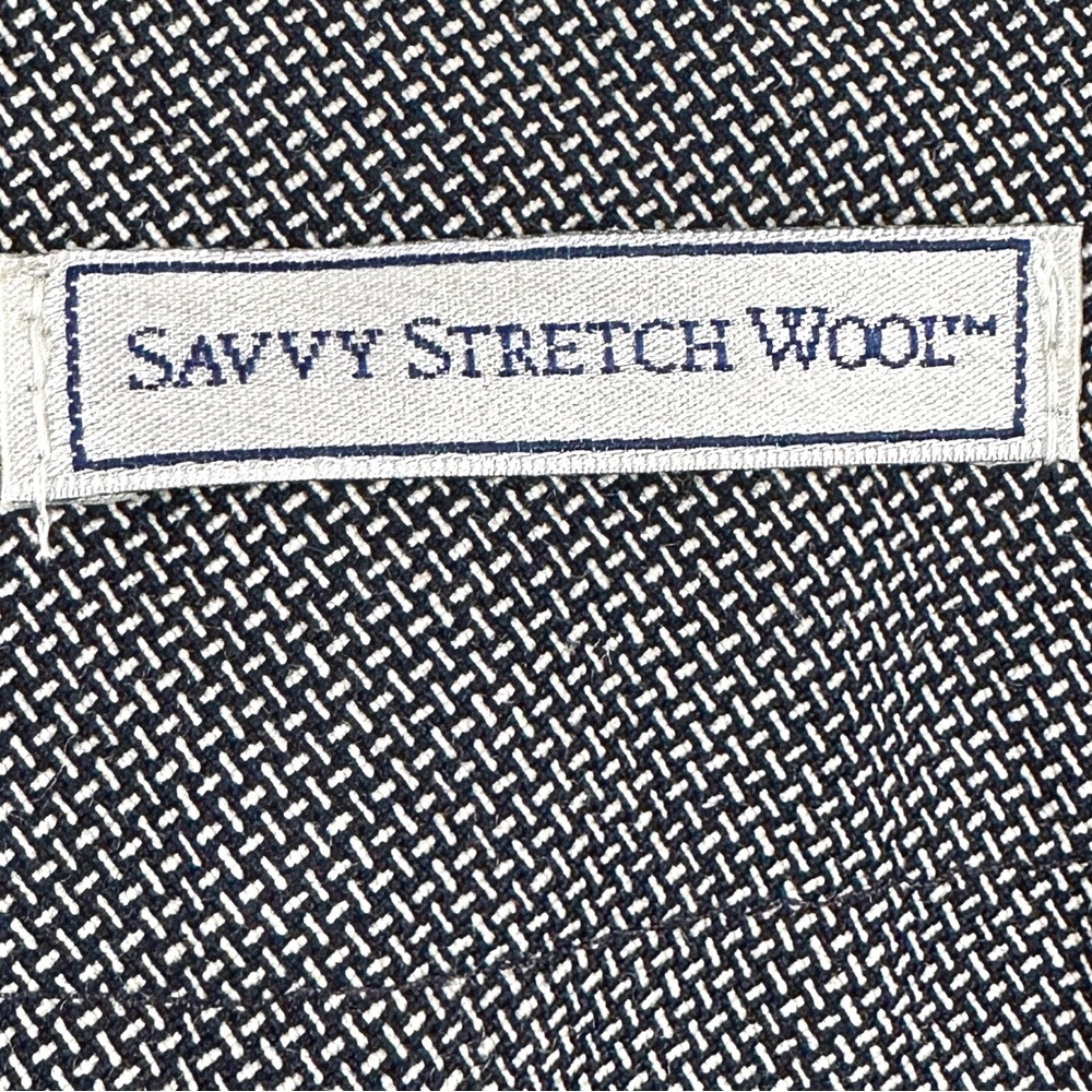 Pendleton Gray Stretch Wool Pleated Hem Pencil Sk… - image 6